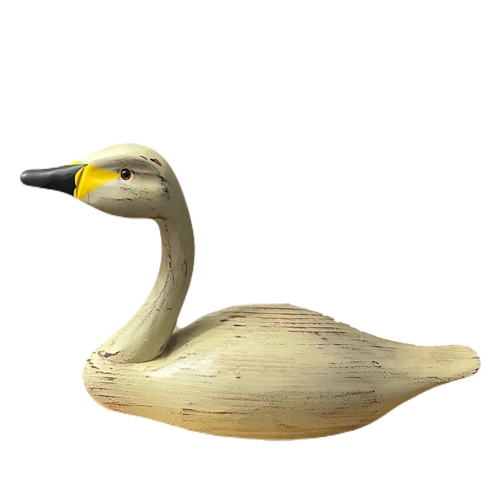 Large Wooden Swan